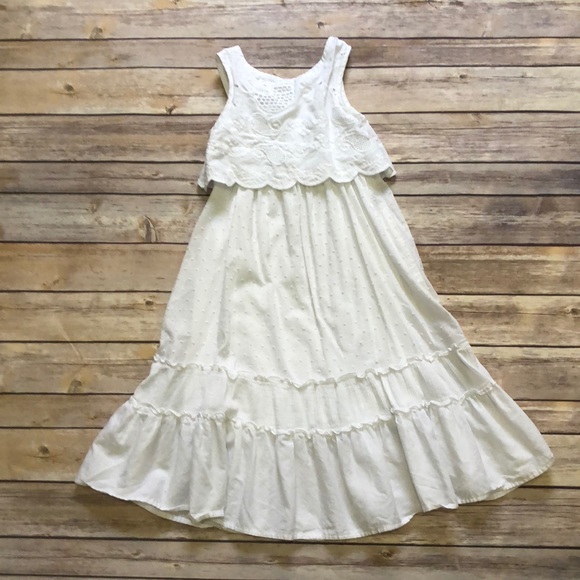 4t white dress